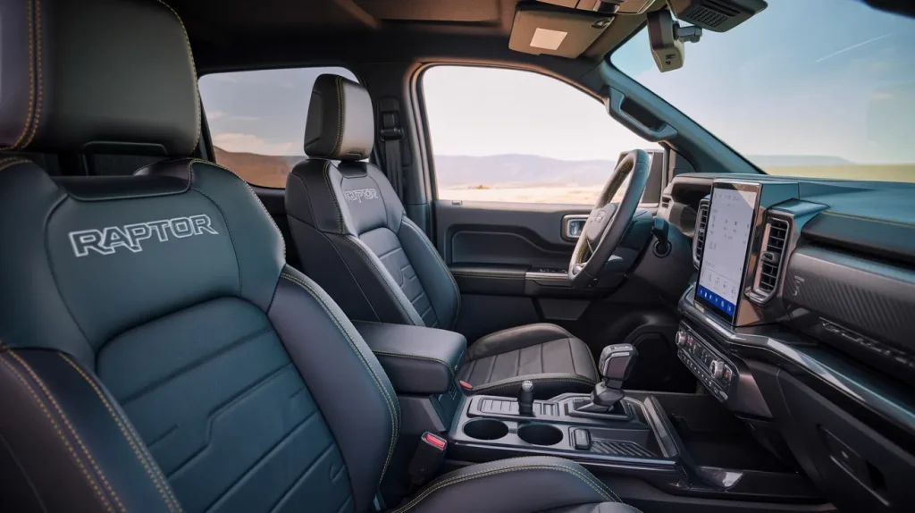 2024 Ford Ranger Raptor Interior 2024 Ford Ranger Raptor Interior